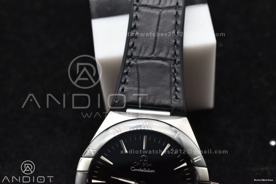 Ceramic Gummy A8900 Super Edition Best HighPerformance 1:1 Black Black Strap Clone SS Dial Black Constellation on 545 VSF 1207